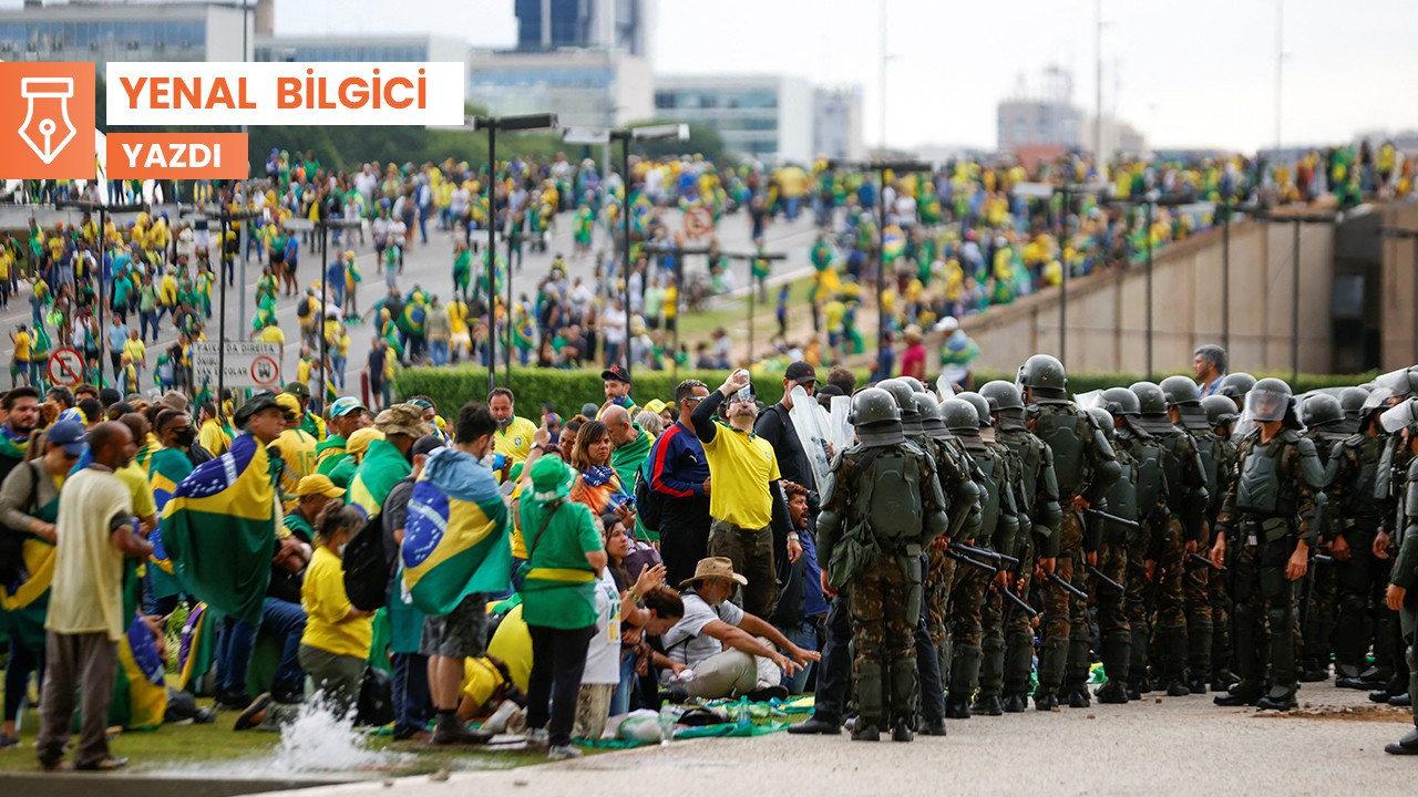 Yağmalanan Brezilya parlamentosundaki saklı işçi mektupları