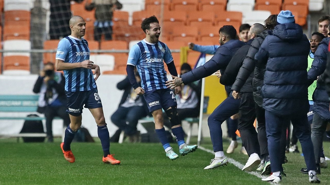 Adana Demirspor 3 puanı 3 golle aldı