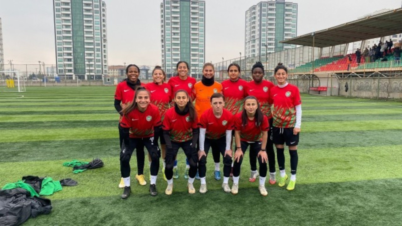 Amedspor Kadın Futbol Takımı maçı hükmen kazandı