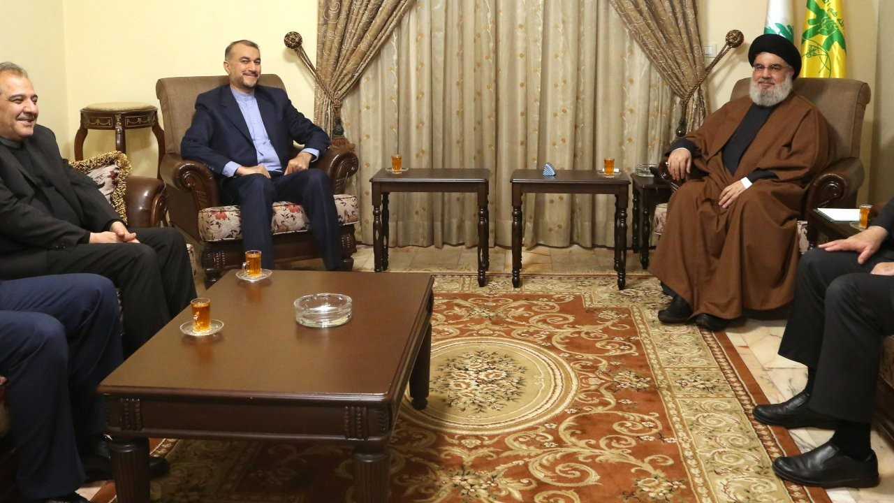 İran Dışişleri Bakanı Abdullahiyan, Hizbullah lideri Nasrallah'la görüştü