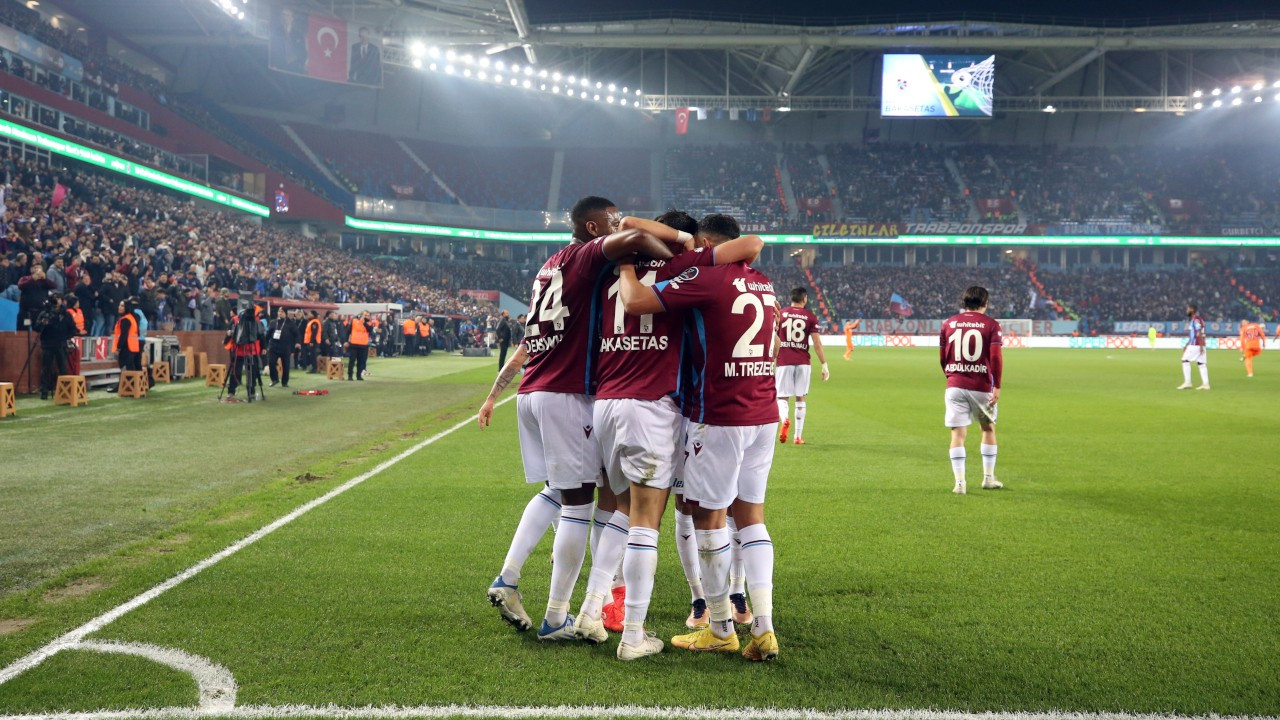 Trabzonspor, sahasında yenilmezlik serisini 34 maça çıkardı