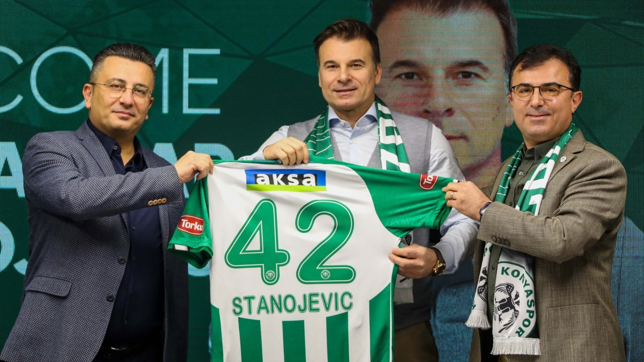Konyaspor'un yeni teknik direktörü Stanojevic oldu