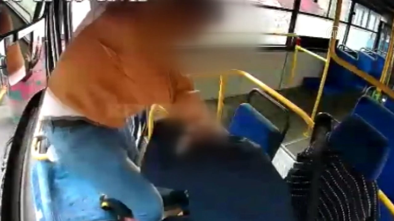 Halk otobüsü şoförünü darbeden yolcu tutuklandı