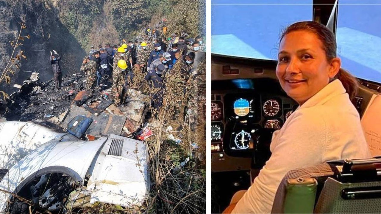 Nepal'de düşen uçağın yardımcı pilotunun eşi 16 yıl önce kazada ölmüş