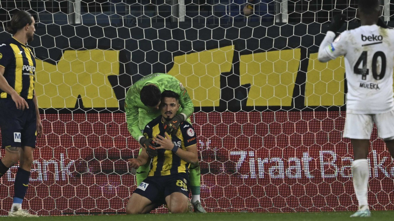 Türkiye Kupası'nda MKE Ankaragücü, Beşiktaş'ı eledi