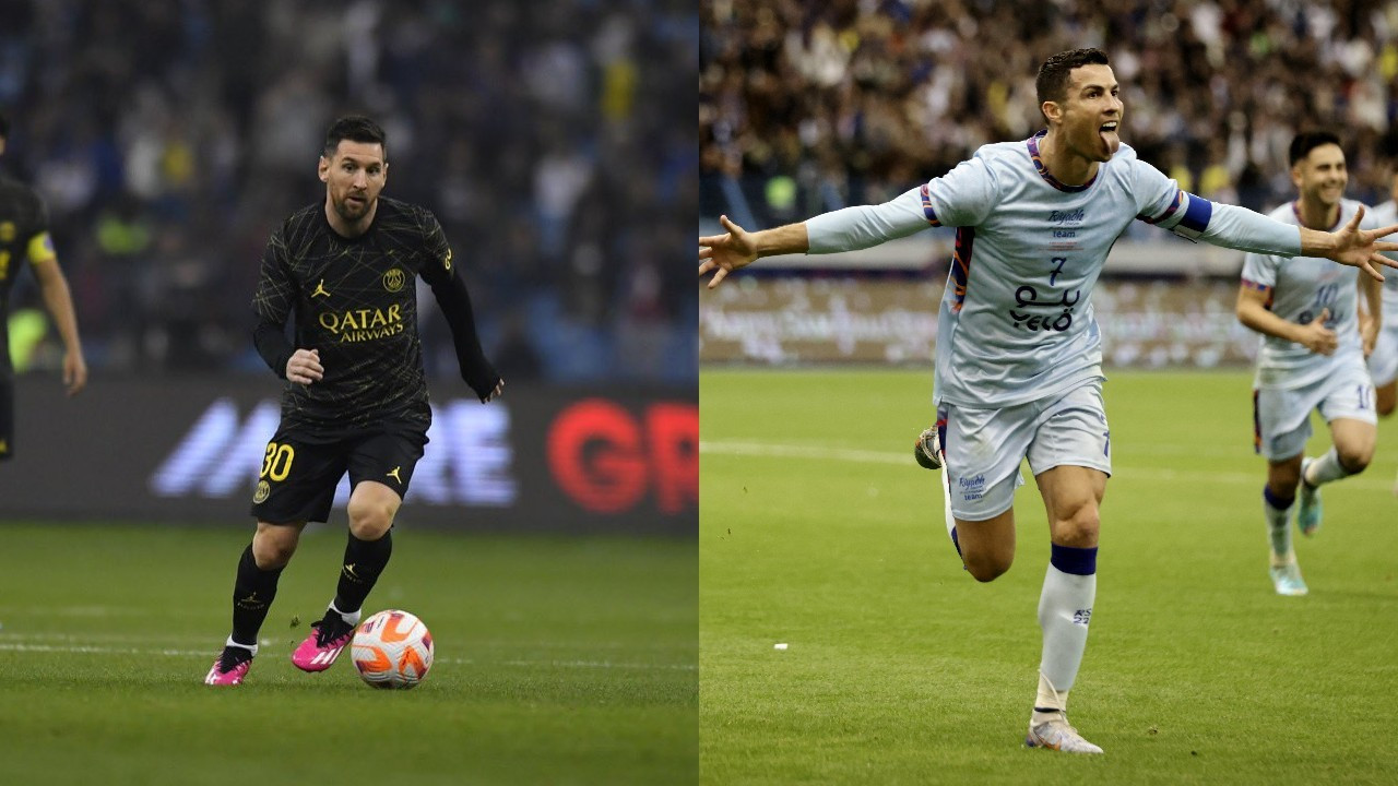 Messi ve Ronaldo karşı karşıya