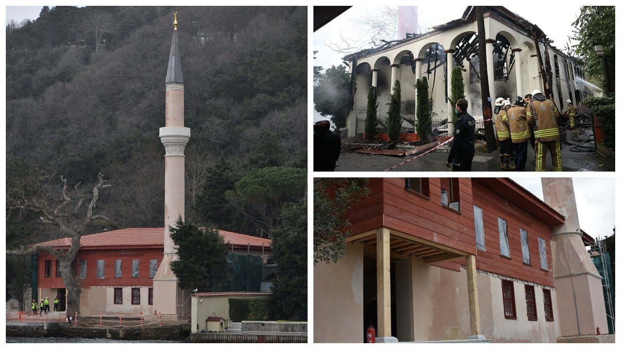 2 yıl önce yanan 358 yıllık Vaniköy Camii önümüzdeki ay açılıyor