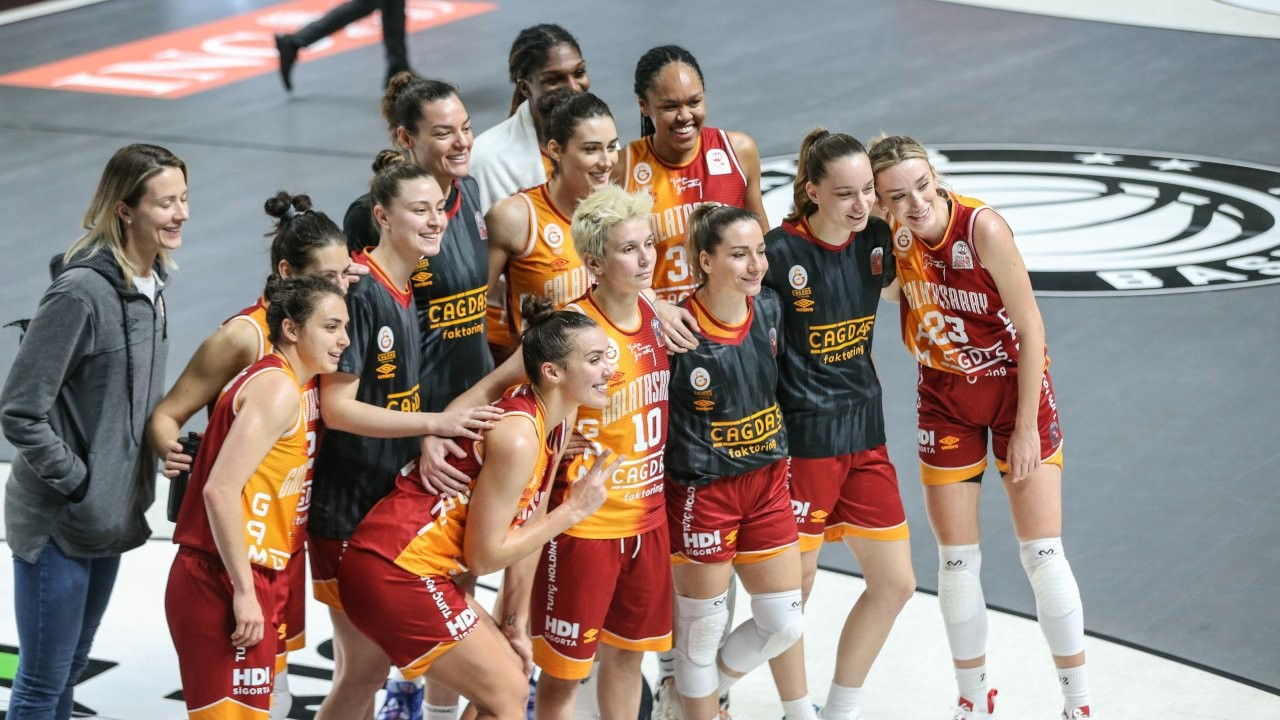 Kadınlar Basketbol Süper Ligi'ndeki derbiyi Galatasaray kazandı