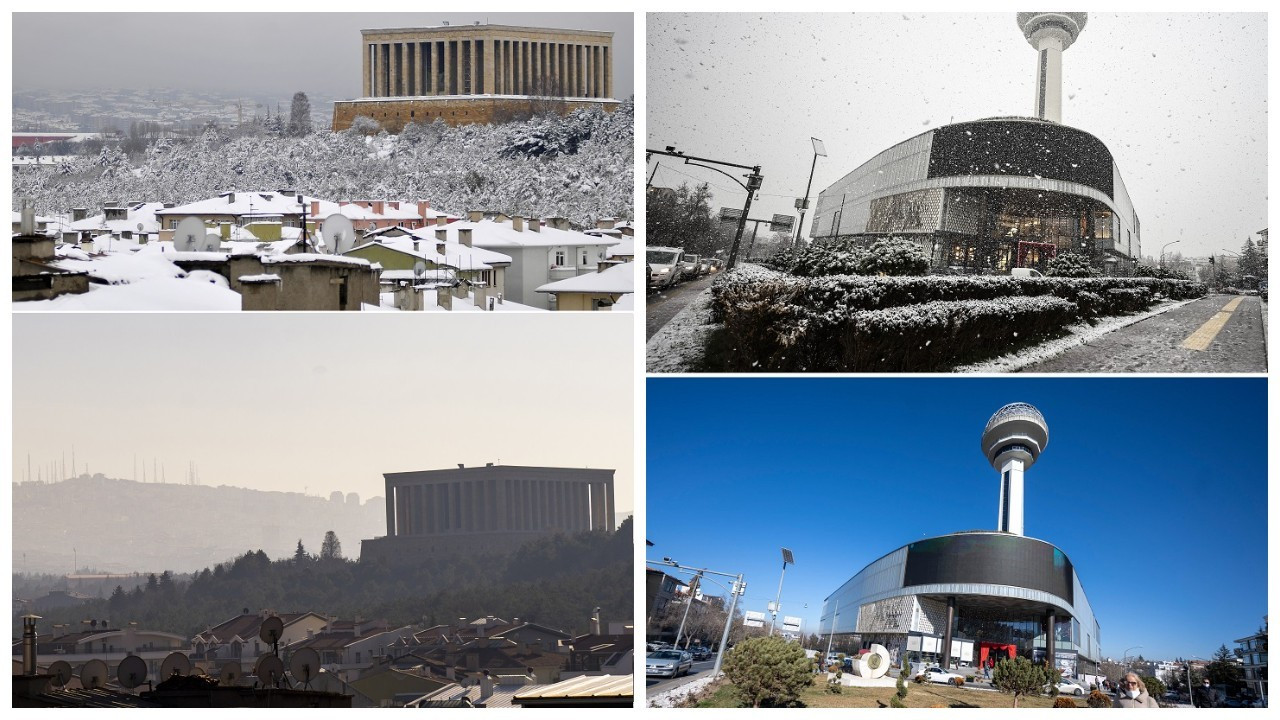 Fotoğraflarla kuraklıktan önce ve sonra Ankara