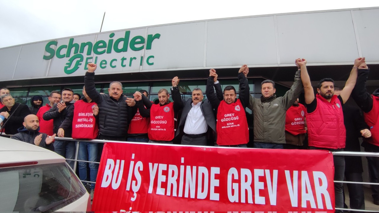 Cumhurbaşkanı Erdoğan Schneider Elektrik grevini de 60 gün 'yasakladı'
