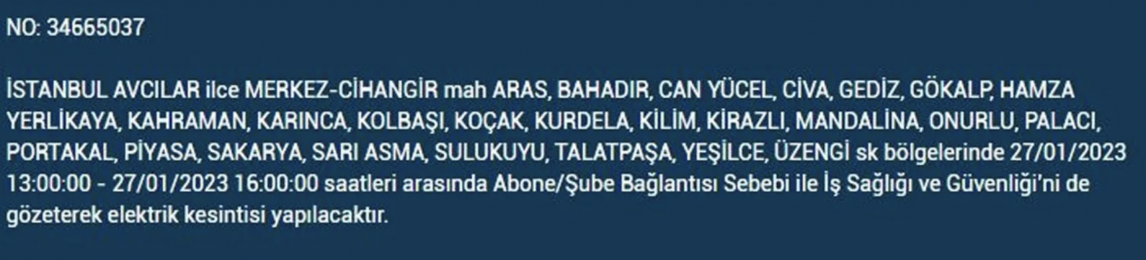 BEDAŞ duyurdu: İstanbul'da cuma günü elektrik kesintisi yaşanacak ilçeler - Sayfa 4