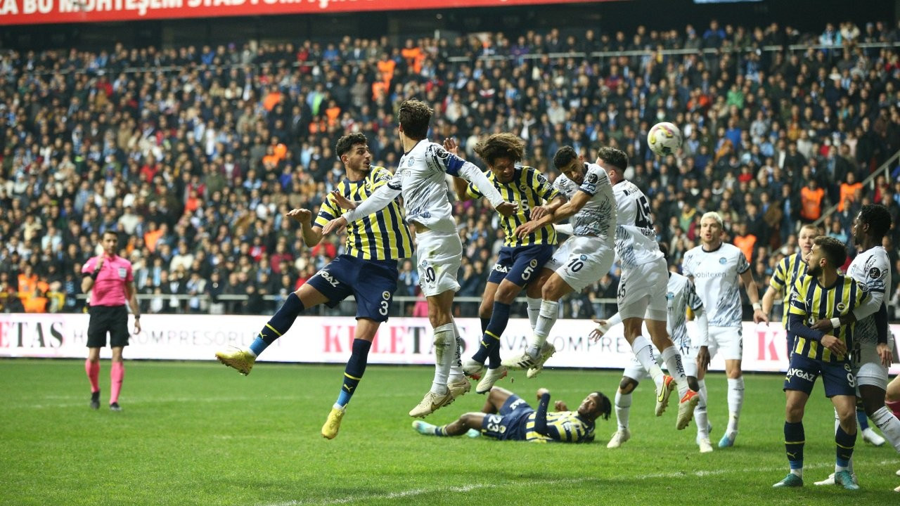 Adana'da puanlar paylaşıldı: 5 dakikada 2 gol