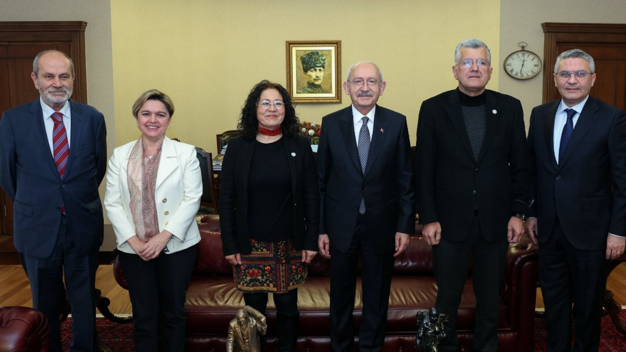 Kılıçdaroğlu SOL Partili yöneticilerle görüştü