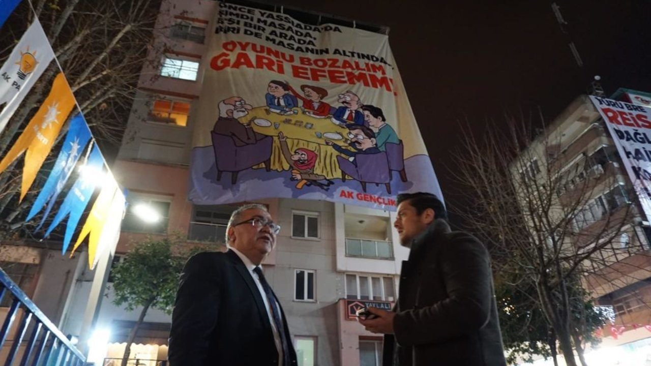 AK Parti’nin 'silahlı Altılı Masa' afişine suç duyurusu