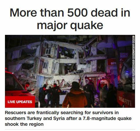 7,4'lük deprem dünya basınında: 'Ölü sayısı hızla artıyor' - Sayfa 4