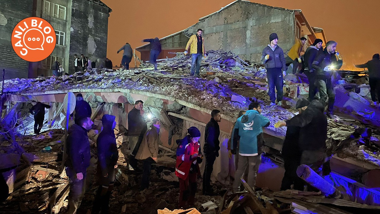 Canlı blog: Maraş'ta 7,4'lük deprem