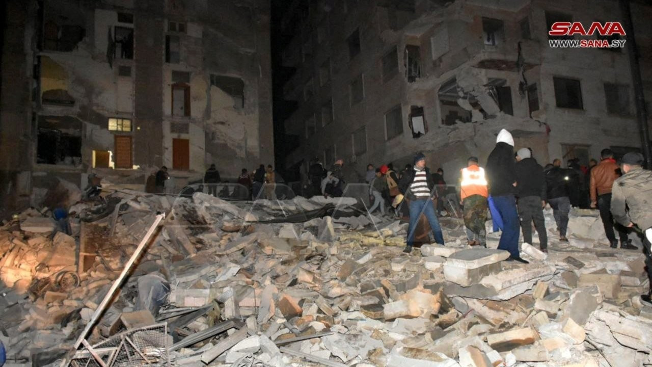 7,4'lük deprem Suriye'yi de etkiledi: 100'den fazla ölü