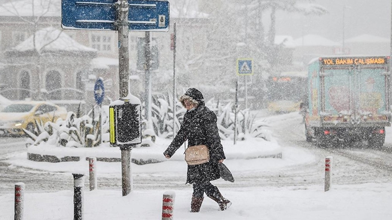 İstanbul için şiddetli kar uyarısı