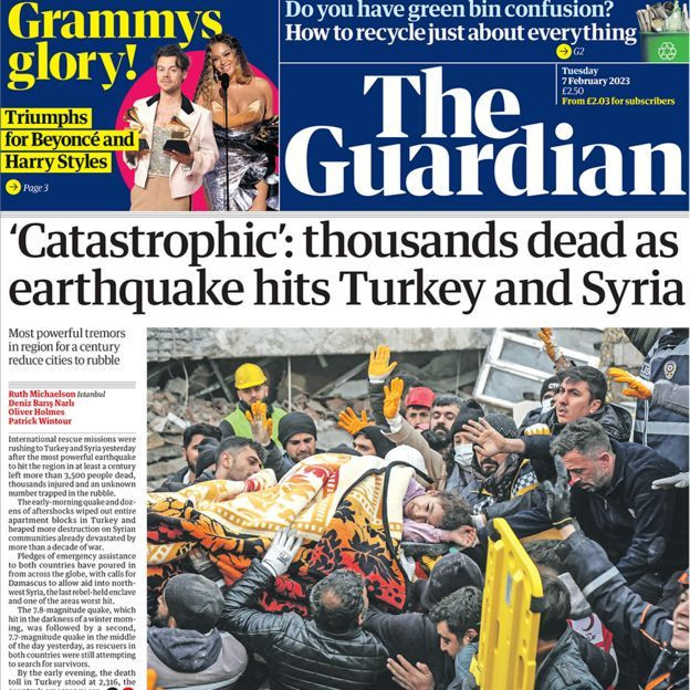 Maraş depremleri İngiltere basınında: 'Zamana karşı yarış' - Sayfa 2