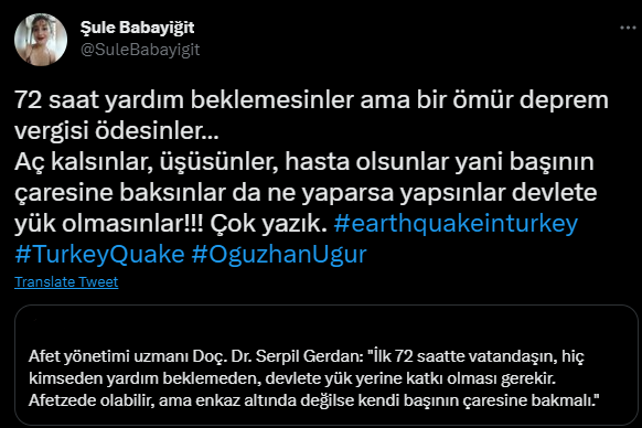 Afet uzmanı doçentin sözleri tepki topladı: İlk 72 saatte vatandaş devlete yük olmamalı - Sayfa 3