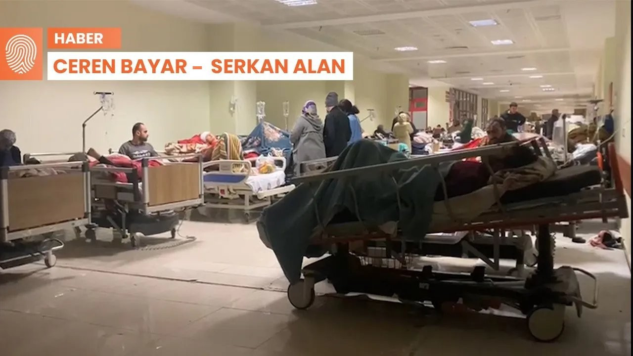 Maraş tıp fakültesinde yüzlerce yaralı koridorlarda bekliyor