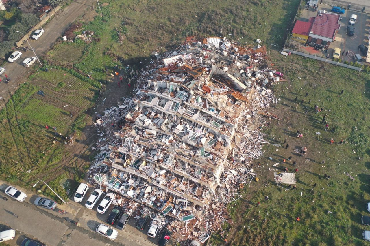 Hatay'daki yıkım havadan görüntülendi - Sayfa 4