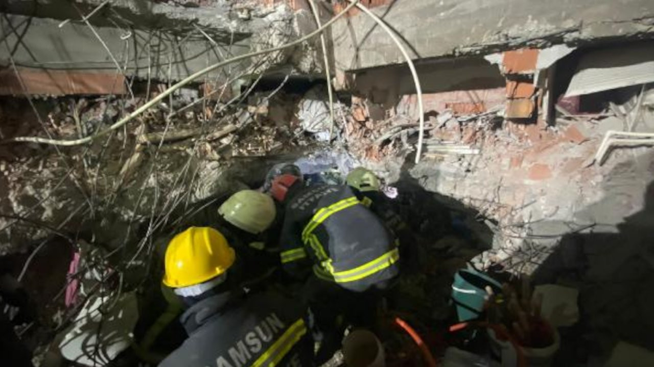 Elbistan'da 3 kişilik aile, 72 saat sonra enkazdan kurtarıldı