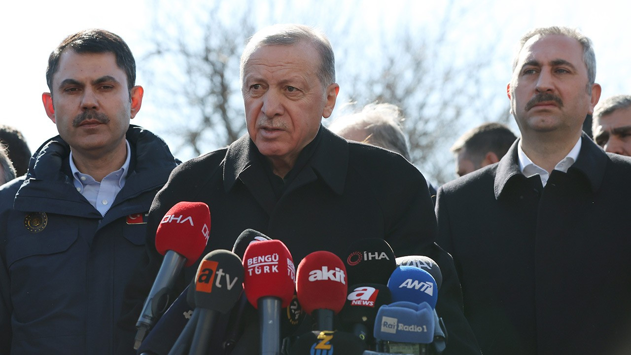Erdoğan: Yağmalara OHAL'in verdiği yetkiyle müdahale edilecek
