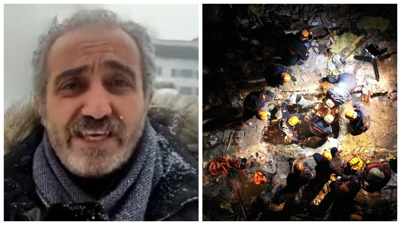 Kurtarma çalışmalarını takip eden muhabir Ferit Demir: Polis arkamdan tekme attı