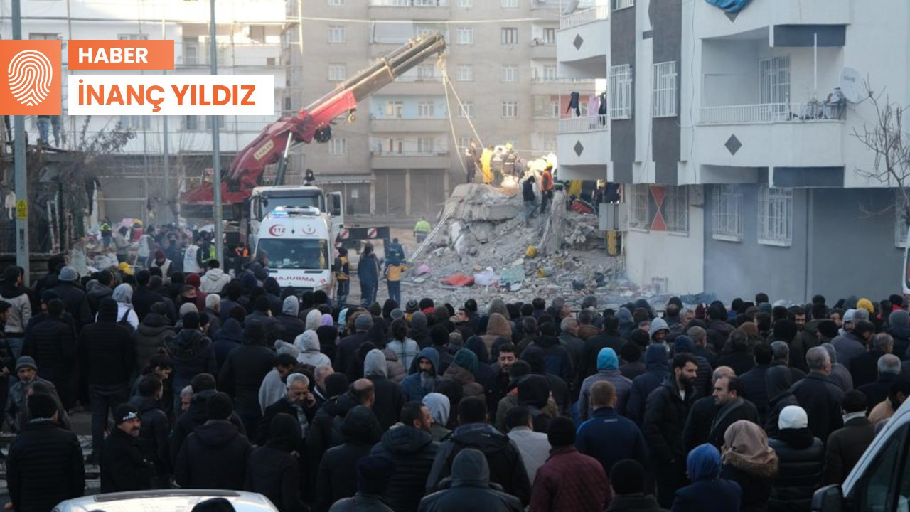 Diyarbakır’da yıkılan binaların kolonlarının kesildiği iddia edildi