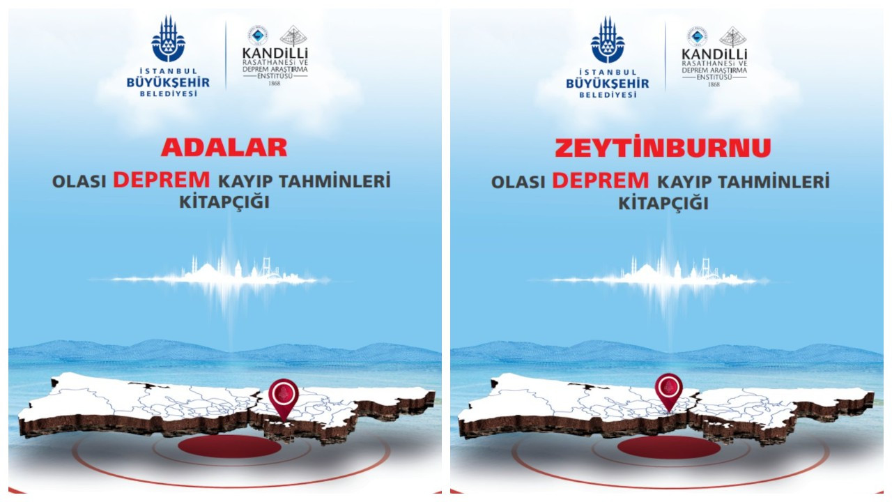 İstanbul'un ilçe ilçe deprem risk haritası