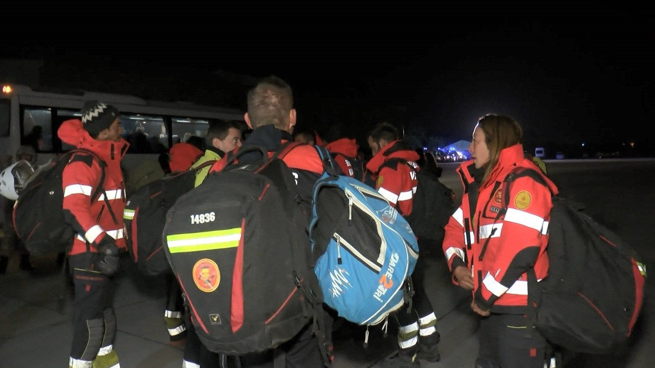 İspanyol arama kurtarma ekibi İstanbul’a döndü