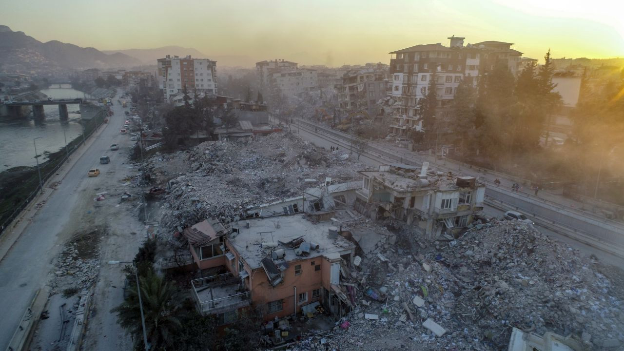 Antakya'daki yıkım drone ile görüntülendi - Sayfa 3