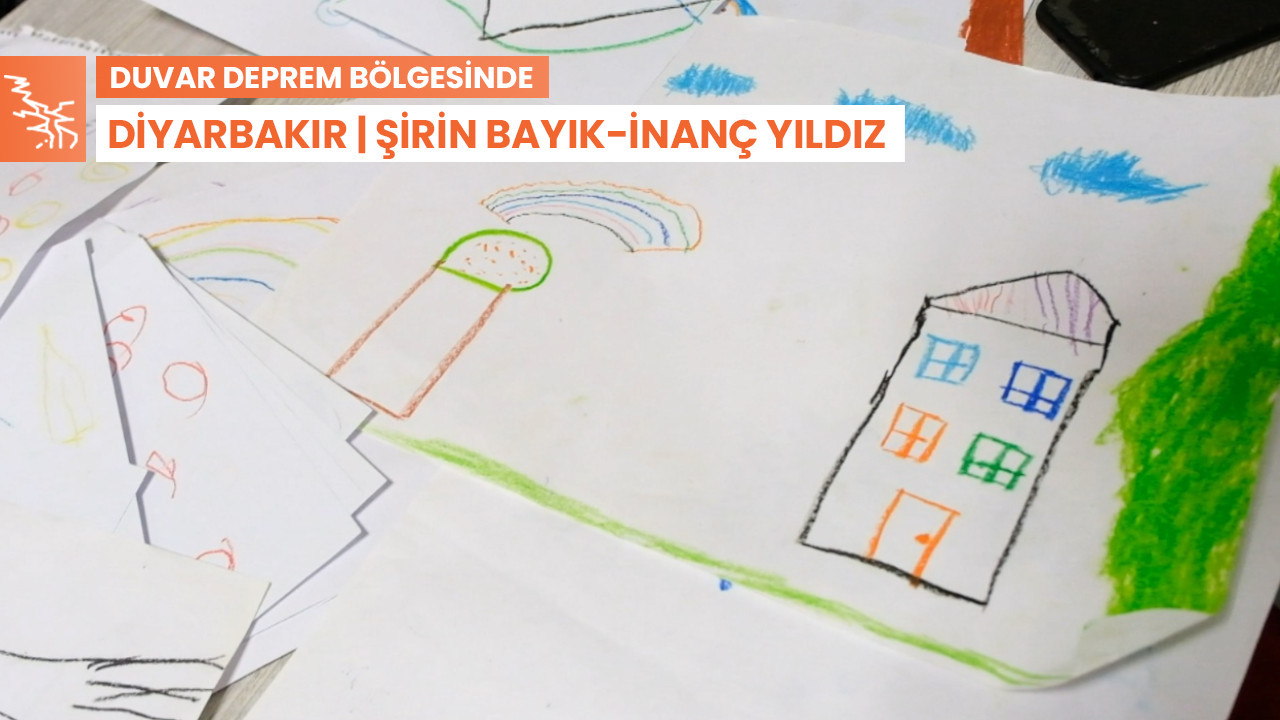 Diyarbakır’da depremzede çocuklar için oyun alanı kuruldu