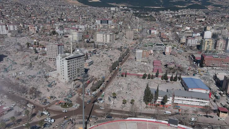 Maraş'taki son durum havadan görüntülendi - Sayfa 1