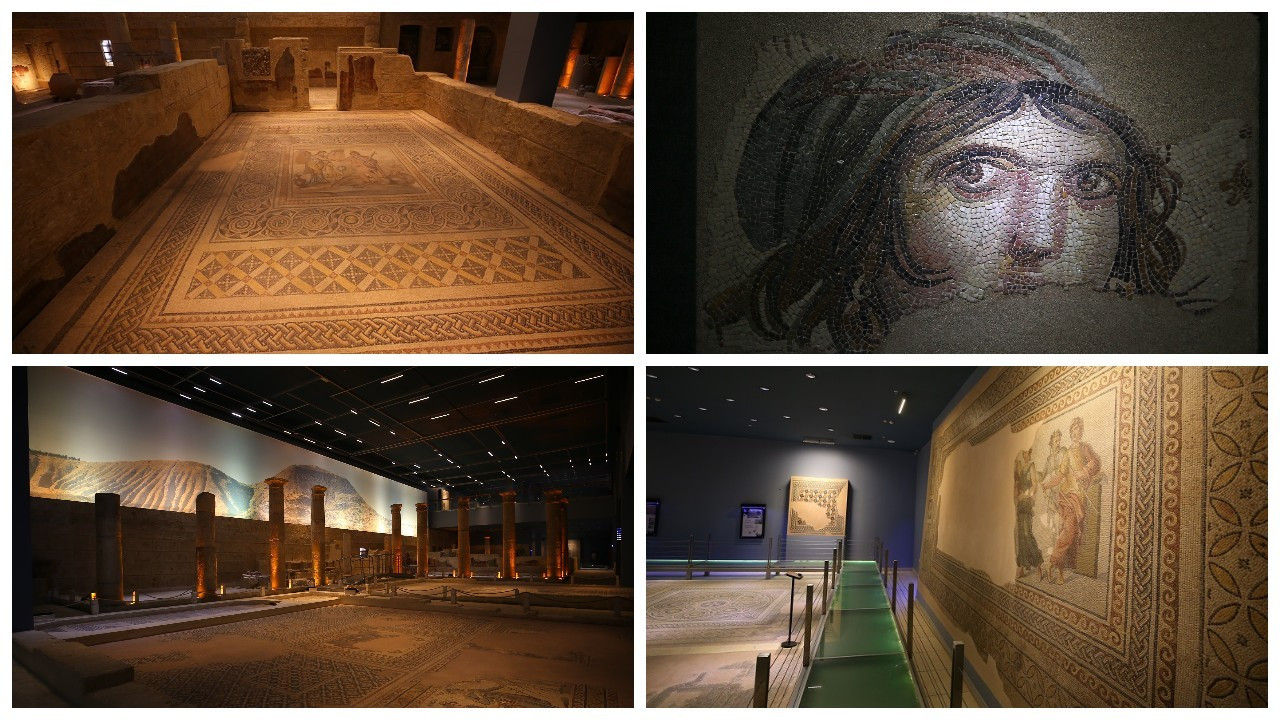 Zeugma Mozaik Müzesi depremi hasarsız atlattı: Bir taş dahi dağılmadı