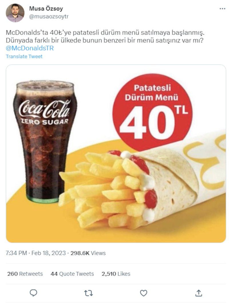 Mc Donalds'ın patates dürümü gündem oldu: Yakında ekmek arası ekmek... - Sayfa 4