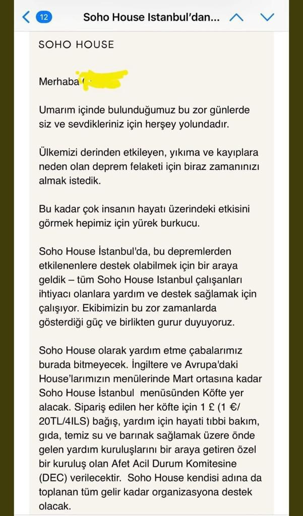 Soho House İstanbul'un 'deprem menüsü'ne tepki: Terbiyesizlik... - Sayfa 2