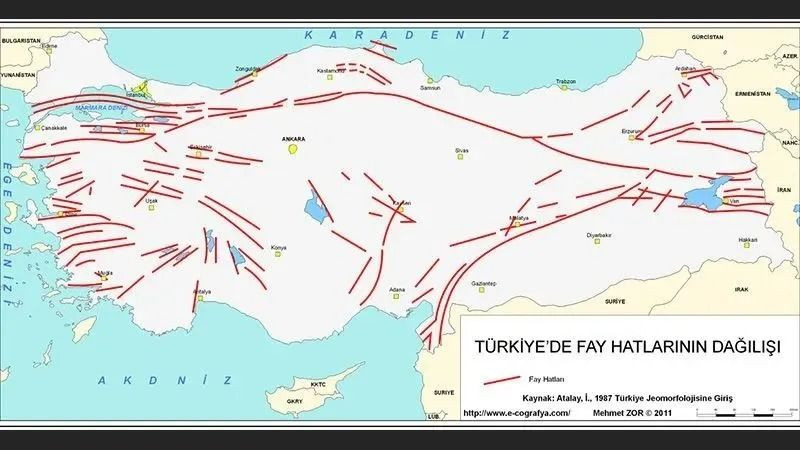Kuzey Anadolu fay hattı hangi ilçelerden geçiyor? - Sayfa 2