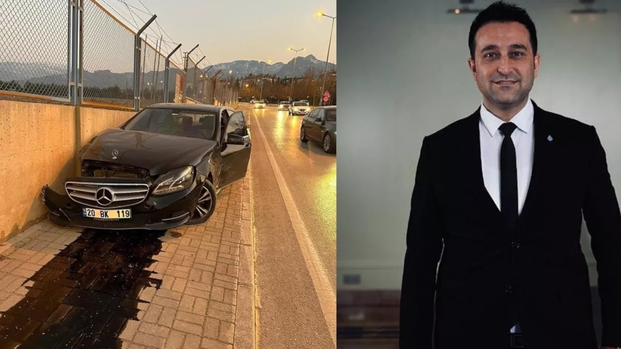 DEVA Partisi Denizli İl Başkanı Kırar, trafik kazası geçirdi