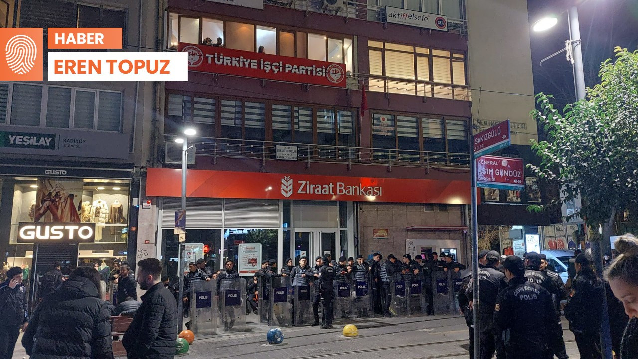 TİP binasına polis ablukası: Hatay'a gidecek gönüllüler de gözaltında