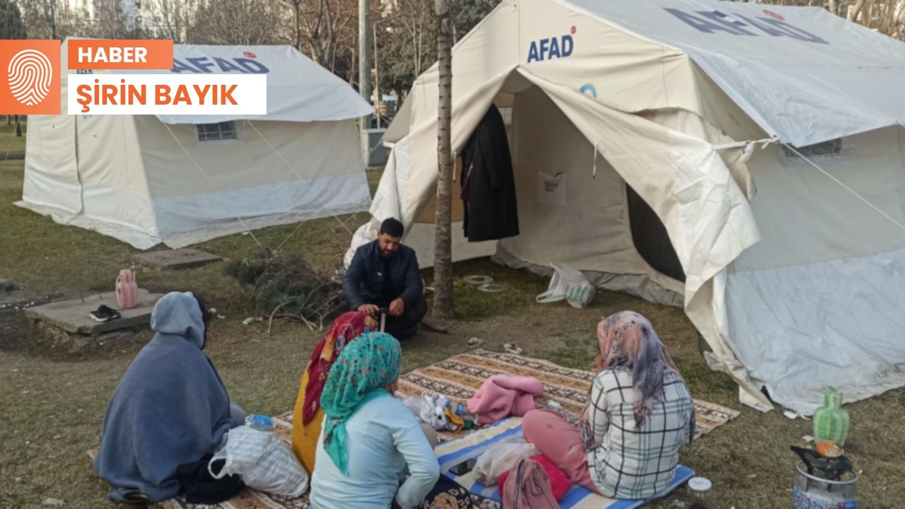 Diyarbakır Koşuyolu Parkı’ndaki AFAD çadırları boşaltılıyor: Tehdit ettiler