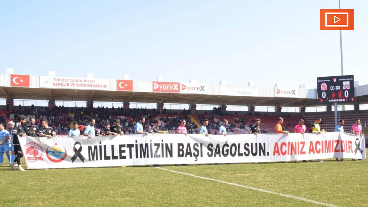 TRT Kürdi’deki maç yayınında ‘hükümet istifa’ tezahüratı