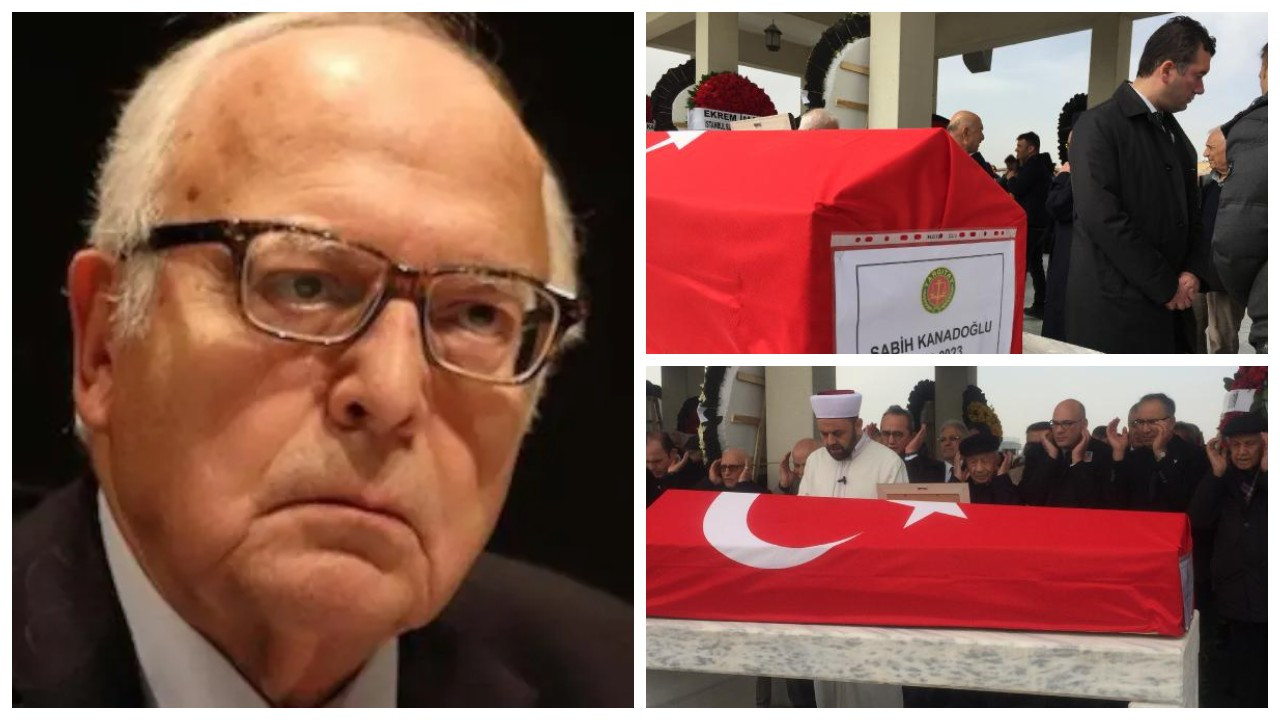 Sabih Kanadoğlu için cenaze töreni düzenlendi