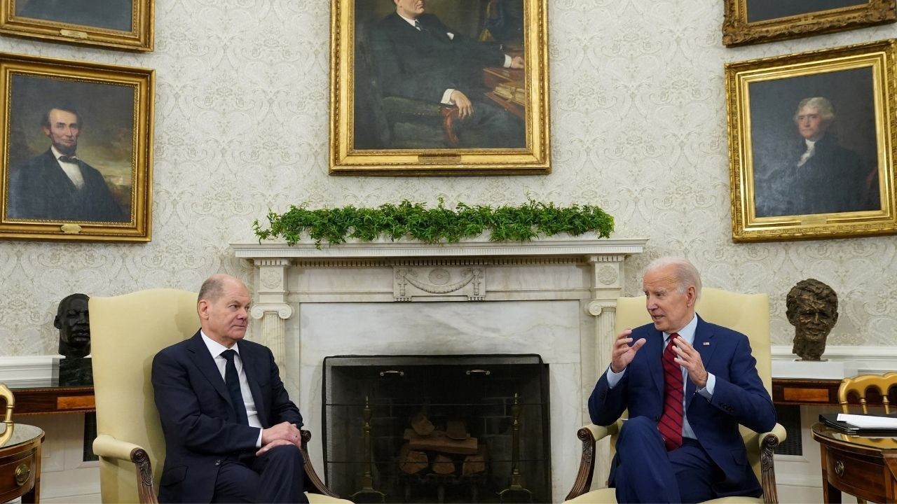 Scholz-Biden görüşmesi: 'Kolay olmadığını biliyorum'