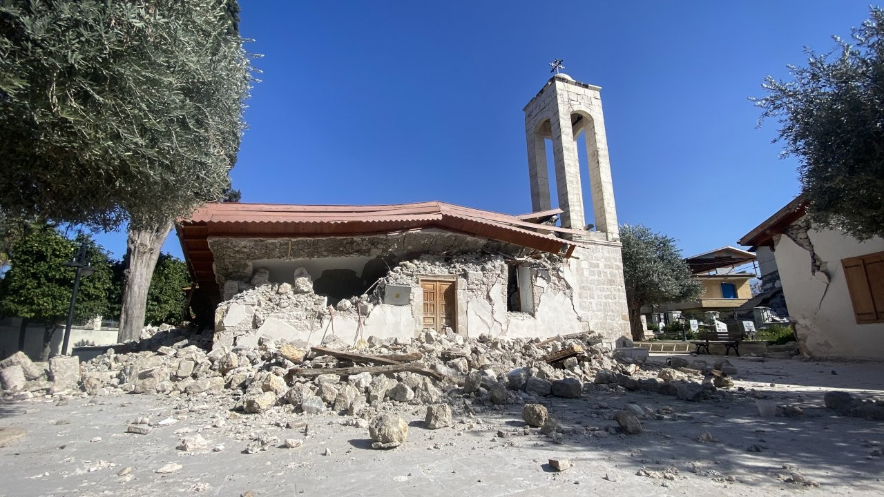 Hatay'daki tarihi Mar Yuhanna Rum Ortodoks Kilisesi yeniden inşa edilecek