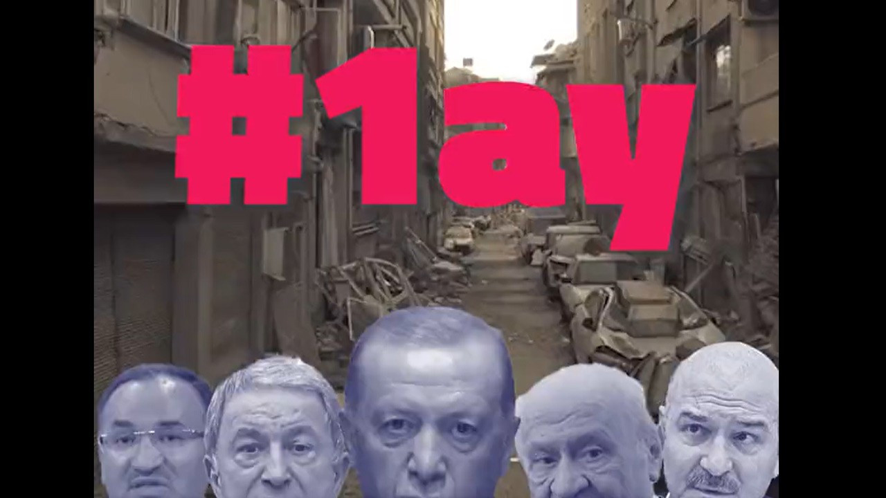 HDP'den deprem videosu: Bir ay geçti, hesap vereceksiniz