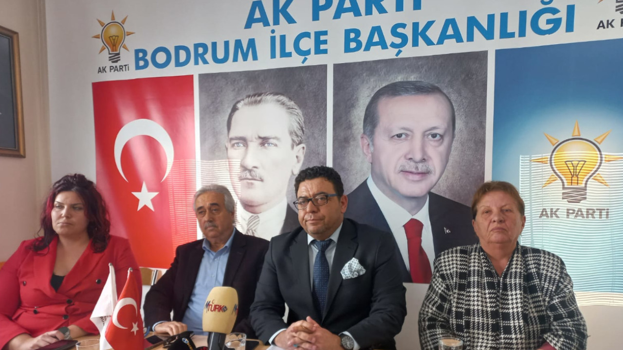 AK Parti Bodrum İlçe Başkanı görevinden istifa etti
