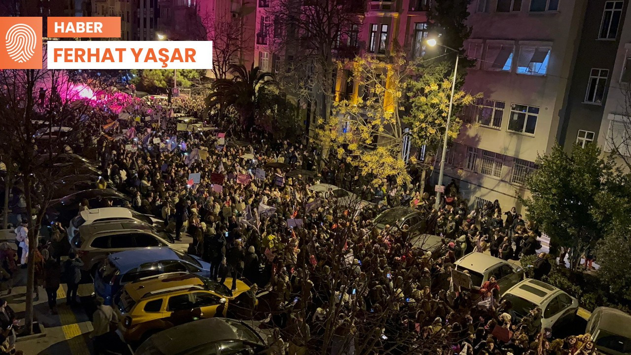 Taksim'deki Feminist Gece Yürüyüşü'ne polis ablukası
