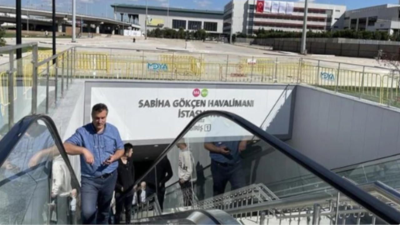 Sabiha Gökçen Havalimanı İstasyonu'nun ismi 3 yıllığına değişiyor